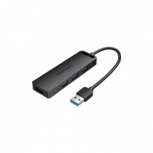 Концентратор Vention USB 3.0 to 4xUSB 3.0 black (CHLBB-SCB) (344905)