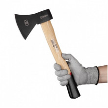 Топор 600 г, ручка пекан, 48-57 HRC INTERTOOL HT-0256 (257215)