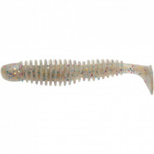 Силикон рыболовный Reins Bubbling Shad 4" 211 UV Pearl Candy (8 шт/уп.) (1552.07.89) (283215)