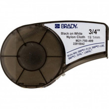Лента для принтера этикеток Brady M21-750-499, nylon, 19.05mm/4.87m, Black on White (M21-750-499) (286315)