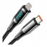 Дата кабель USB-C to Lightning 2.0m 20W Digital Display black Essager (EXCTL-YDA01) (324415)