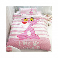 Постельное белье MirSon Бязь Premium 17-0110 Pink Pantere 143х210 (2200001608603) (328615)