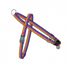 Шлей для собак WAUDOG Nylon с QR-паспортом "Линия 1" S (5469) (259815)
