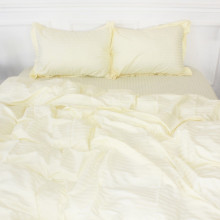Пододеяльник MirSon 110х140 Satin Stripe 30-0001 White (2200005245798) (329025)