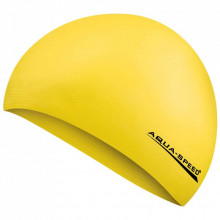 Шапка для плавания Aqua Speed Soft Latex 122-18 5731 жовтий Уні OSFM (5908217657312) (286125)
