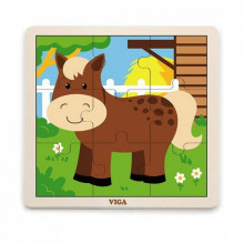 Пазл Viga Toys Лошадь (51439) (200325) Пазл Viga Toys Лошадь (51439) (200325)