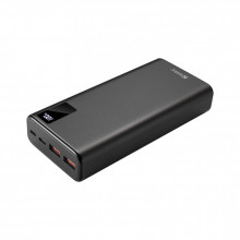 Батарея универсальная Sandberg 20000mAh, PD/20W, QC/3.0, USB-C, Micro-USB, USB-A (420-59 / PB930203) (232325)