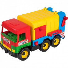 Спецтехника Tigres "Middle truck" мусоровоз желтый (39224) (267325)
