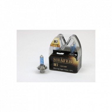Автолампа SHAFER H712V55WSilvertopSuperVision+50 (SL3007S) (295325)