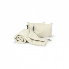 Одеяло MirSon Набор шерстяной №1680 Eco Light Creamy Одеяло 200х220+ подуш (2200002656825) (327325)