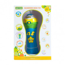Детская музыкальная игрушка "Микрофон" 8639 световые и звуковые эффекты
