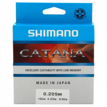 Леска Shimano Catana 150m 0.165mm 2.9kg (2266.79.24) (278725)