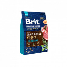 Сухой корм для собак Brit Premium Dog Sensitive Lamb 3 кг (8595602526628) (322725) Сухой корм для собак Brit Premium Dog Sensitive Lamb 3 кг (8595602526628) (322725)