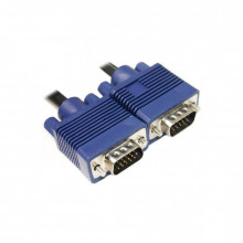Кабель мультимедийный VGA M to VGA M 1.5m PowerPlant (KD00AS1284) (193825)