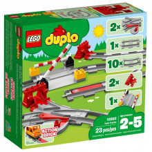 Конструктор LEGO DUPLO Town Рельсы 23 деталей (10882) (199825) Конструктор LEGO DUPLO Town Рельсы 23 деталей (10882) (199825)