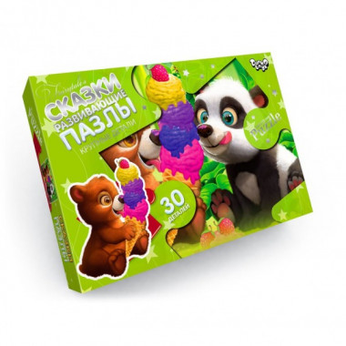 Детские пазлы-макси "Панда" Mx30-07-03, 30 элементов