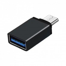 Переходник USB 2.0 AF to Micro 5P M OTG black Voltronic (YT 37681) (319925)