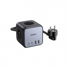 Зарядное устройство UGREEN 4xUSB 65W DigiNest Cube (2хUSB-C+2xUSB-A) CD268 (60113) (341135)