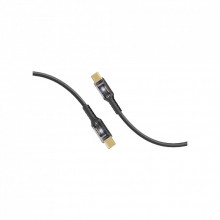Дата кабель USB-C to USB-C 1.2m Promate (lucidline-cc120.black) (322235)