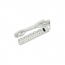 Сетевой фильтр питания Merlion 5 розеток, 4.5 м (G545) (154435)