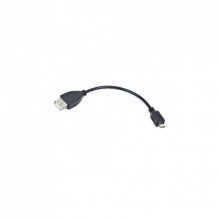 Переходник OTG USB 2.0 AF to Micro 5P 0.15m Maxxter (U-AFM-OTG) (319435)