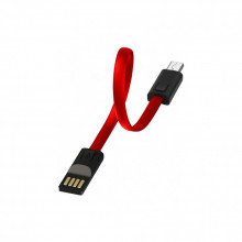Дата кабель USB 2.0 AM to Micro 5P 0.22m red ColorWay (CW-CBUM022-RD) (321435)