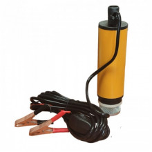 Насос электрический для перекачки дизельного топлива 12V Матовый Золотой (173635)