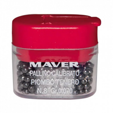 Грузило Maver набір Pallini Supercalibrati Teneri 3 (0.194g) (1300.34.52) (284635)