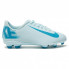 Бутсы Nike Vapor 16 Club Fg/Mg FQ8286-400 34 Білий/Блакитний (197597336602) (280735)