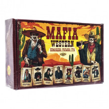 Командная ролевая игра "MAFIA WESTERN" MKZ0815, 24 карточки