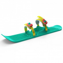 Санки Plastkon OneFoot Miniski Монолыжа голубая (49651) (273345)