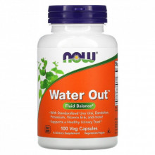 Травы Now Foods Баланс жидкости, Water Out, Fluid Balance, Now Foods, 100 ве (NOW-01908) (306345)