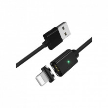 Дата кабель USB 2.0 AM to Lightning Magnetic black Essager (EXCCXL-ML01) (324445)