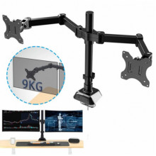 Крепление для двух мониторов настольный кронштейн 17"-33" UKC Z022 (243645)