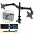 Крепление для двух мониторов настольный кронштейн 17"-33" UKC Z022 (243645)