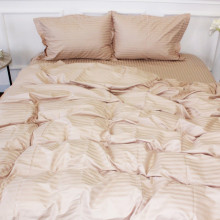 Постельное белье MirSon Satin Stripe 30-0004 Cream 110х140 детский (2200005246085) (324745)