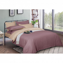 Пододеяльник MirSon Satin Stripe 30-0008 + 30-0004 Waleis 110х140 см (2200005257609) (329065)