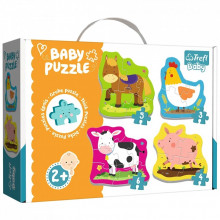 Пазл Trefl Baby Classic Животные на ферме (5900511360707) (268165)