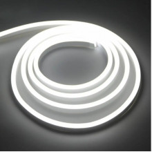 Светодиодная неоновая лента NEON 220В JL 2835-120 G IP65 герметичная 5 метров Белая (186265)