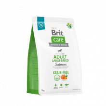 Сухой корм для собак Brit Care Dog Grain-free Adult Large Breed беззерновой с лососем 3 кг (8595602558902) (323265)