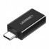Переходник OTG USB 3.0 AF to USB-C US173 black Ugreen (20808) (343265)