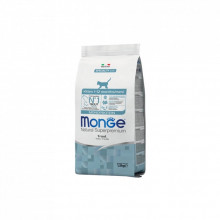 Сухой корм для кошек Monge Cat Monoprotein Kitten с форелью 1.5 кг (8009470005500) (201465)