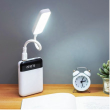 Портативная гибкая лампа 5V/2W (10 SMD) 27 см с питанием от USB (339565)