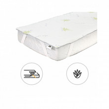 Наматрасник MirSon №1045 Alberto Тенсель (Modal) Aloe Vera 120х190 см (2200001507760) (337765)