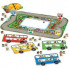 Детская настольная игра "Fun bus stop" ME-175, 4 автобуса и карточки пассажиров