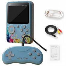Игровая консоль приставка с дополнительным джойстиком dendy SEGA G5 500 в 1 Синяя (189965)