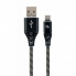 Дата кабель USB 2.0 AM to USB-C 2.0m Cablexpert (CC-USB2B-AMCM-2M-BW) (342965)