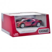 Инерционная машинка Lamborghini Sian FKP 37 Kinsmart KT5431W металлическая