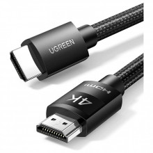 Кабель мультимедийный HDMI M to HDMI M 3.0m V2.0 4K UGREEN (40102) (341075)
