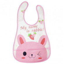 Слюнявчик клеенчатый "Rabbit" MGZ-0605-5 на липучке Слюнявчик клеенчатый "Rabbit" MGZ-0605-5 на липучке